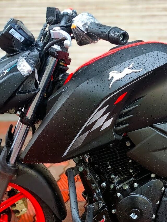 TVS Apache RTR 160 on road price